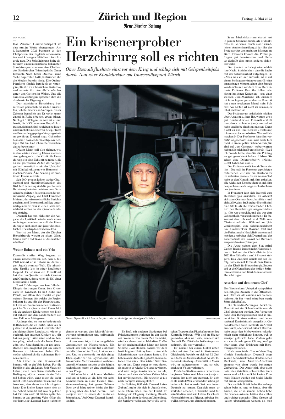 Change und Turnaround im Unispital Zürich Change und Turnaround im Unispital Zürich